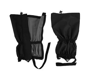 Keenso Polainas para Nieve, Polainas para Botas Resistentes Al Desgarro de Alta Densidad con Revestimiento Impermeable para Senderismo y Acampada