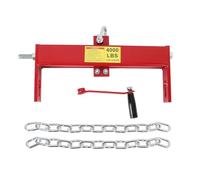 Keenso Polipasto de Motor, Nivelador de Carga de Acero Resistente de 4000 Libras con Mango Ajustable y Ruedas Flexibles para Caja de Cambios de Motor de Taller y Garaje Automotriz