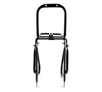 Keenso Portaequipajes Delantero para Bicicleta Portaequipajes Delantero de Acero 25 X 15 X 15 Cm Estante para Portabicicletas para Viajes y Ciclismo Diario, Soporte para Equipaje y Carga Pequeña