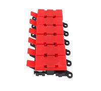 Keenso Portafusibles de 6 Vías, 1 Entrada y 5 Módulos de Fusibles, Bloque de Distribución de Energía BDFS para Automóviles, Barcos, Vehículos Recreativos, Sistemas Solares, Parlantes,