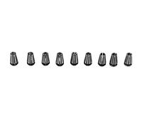 Keenso PRECISION Collet Chuck Set para Fresado de Máquina de Grabado CNC, Estándar de Apertura Internacional para Abrazaderas Sólidas, 9 Piezas de Coleta en Diferentes Tamaños