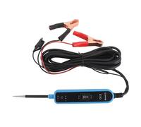 Keenso Probador de Circuitos Eléctricos para Automóviles, Sonda de Circuito de Potencia de 6 A 24 V con Protección contra Cortocircuitos y Corriente de Interrupción de 7 A, para (BLUE)