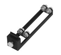 Keenso Probador de Rodillo de Flecha de Tiro con, Detector de Rectitud de Eje de Flecha y Herramienta Lijadora para Accesorios de Tiro con, con Sonda para Punta de Ancha