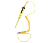 Keenso probador del Circuito eléctrico de Coche, 6V / 24V Pluma de Prueba de sonda Larga para Sistemas de Baja tensión, fusibles, interruptores, Cables(Amarillo)