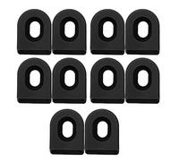 Keenso Protector de bielas, Impermeable y Antipolvo, Botas para Bielas, Diseño Negro Resistente para Ciclistas de Montaña y Ciudad