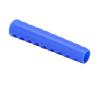 Keenso Protector de manguera con regulador de respiración de PVC, 94 mm de longitud, 12,6 mm de diámetro, diseño de ventilación autodrenante para proteger el equipo de buceadores (azul)