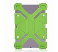 Keenso Protector DE Silicona DE CASA DE Tableta Universal Certificada por la FDA para //, Cubierta DE Tableta DE Disipación DE Calor con Soporte DE Soporte Ajustable, DE 8.9-12 Pulgadas, Azul/Verde