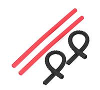 Keenso Protectores de Rejilla para Horno, Cubierta Protectora de Silicona para Rejilla de Horno de 4 Piezas para Quemaduras