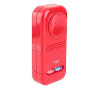 Keenso Prueba de guía telefónica avanzada con luchadores ajustables y función de repetición, detección de coche de identificación de llamadas DTMF para redes de escritorio (rojo)