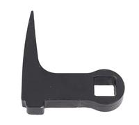 Keenso Pry Bar Wrench Adapter Head, 90 Degree Bend Hammerable Head 1/2in Drive Crowbar for Tight Space Car Repair, with Low Profile Design for Automotive Mechanics and