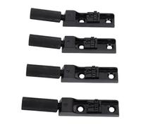 Keenso Puente para bajo de Guitarra sin Cabeza de 4 Cuerdas, Ajustable CNC, Estabilidad de Afinación de Precisión, para Entusiastas del bajo Eléctrico (BLACK)