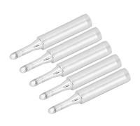 Keenso Puntas para Cautín, Repuesto Duradero sin Plomo para Accesorios de Soldadura, 5 Piezas para Componentes Electrónicos, Placas de Circuito, Herramientas de Parche