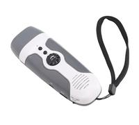 Keenso Radio de Emergencia, Radio de Manivela Portátil Am FM con Linterna SOS Alarma Power Bank para Al Aire Libre
