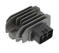 Keenso Rectificador Regulador de Voltaje, Regulador de Voltaje del Motor de 12 V de Aleación de Aluminio, Salida Estable a Prueba de Agua Instalación Rápida para KFX 450 KFX 400 KX F 450 LT Z 400