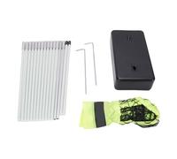 Keenso Red de Bádminton Portátil, Configuración Rápida, Liviano y Portátil, Tamaño Estándar Multi Propósito Sets para Patios Traseros, Adecuados para Playa, Picnic de Patio Trasero (Green)