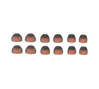 Keenso Reducción de Ruido Azadas de Silicona para Auriculares X4 X3 X2 X, Accesorio de Auriculares de de Diseño Ergonómico para el bajo Profundo, Compatible con la Mayoría de los, Paquete de 12