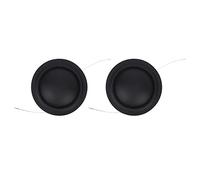 Keenso Reemplazo de Altavoz Tweeter Bobina de Voz Clear Treble Silk Film Material de 25 Mm Domo, para Dormitorios en el Hogar Baños de Cocinas
