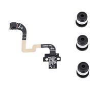 Keenso Reemplazo de Placa de Interruptor Hall para Impresora 3D Lab P1P P1S Series, Sensor de Filamento Duradero con Cable FPC, Evita Fallas de Impresión, Kit con 3 Juntas Neumáticas