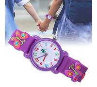 Keenso Reloj de Dibujos Animados para Nios, Lindo Patrn Exquisito, Hora Precisa para Nios, Diseo Impermeable, Correa de PVC, Fcil Ajuste de Longitud (Tipo 5