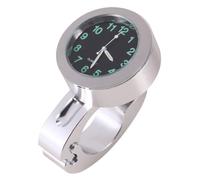 Keenso Reloj de Motocicleta Universal Resistente al Agua para Manillar de Motocicleta de Aluminio de, Reloj de Manillar de Motocicleta