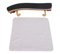 Keenso Reposabrazos para Violín, Reposabrazos para Violín 4/4, Soporte Plegable de Altura Ajustable para Violines 4/4 3/4, Violas de 13 y 14 Pulgadas