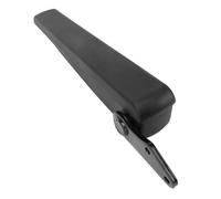 Keenso Reposabrazos Universal para Asiento de RV, Soporte de Brazo Ajustable Plegable de 380 Mm con Acolchado de Esponja de Cuero Sintético y Soporte de Acero Resistente, (Instalación del Lado