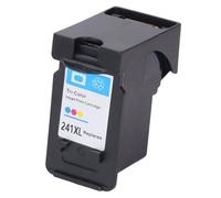 Keenso Reproducción de Color Vibrante de Alta Capacidad de Tinta para MG2120 MG2220 MG3120 MG3122 con Chips Compatibles para Resultados Duraderos (Color CL241XL)