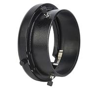 Keenso Robusto NiceFoto SN-10 Luz de Cámara Mini Montaje Adaptador de Flash Almohadilla de Goma Interna Diseño Portátil para Montaje 101 Mm - Adecuado para Fotografía Al Aire Libre