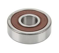Keenso Rodamiento de Bolas del Alternador, Rodamiento de Alternador de Doble Sellado 17 Mm Mm OD 14 de Ancho, Reemplazo de Aleación de Aluminio para F0JY10A303A para 9491002820