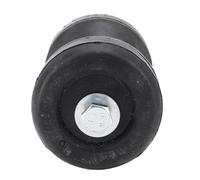 Keenso Rodillo de Remolque para Barcos de Alta Resistencia, Rodillo de Quilla de Goma con Superficie Plana para Protección del Casco, Absorción de Impactos, Soporte Que No Daña el