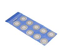 Keenso Ruedas de Molienda Redonda Rueda de Molienda Efectiva para Piedra de Metal de Madera 10 Piezas para Cortar, Moler, Moler, Rescate de Lucha (50MM)