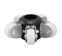 Keenso Ruedas Guía de Acero Inoxidable de 90 Mm para Cámaras de Inspección de Tuberías de 23 Mm, Máxima Protección, Aptas para Tuberías > 90, para Profesionales de Inspección