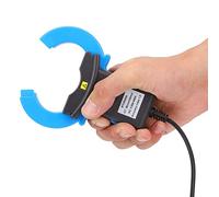 Keenso Sensor de Corriente de Pinza Herramienta Eléctrica de Detección de Fugas de Alta Precisión para Uso Industrial Enchufe BNC Azul para Prueba de Campo (ETCR040A)