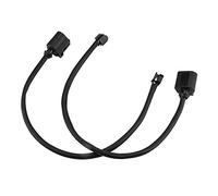 Keenso Sensor de Desgaste de Pastillas de Freno Delantero 7P0907637 Sensor de Freno de Cable 2 Piezas Reemplazo Directo Señal Estable Fácil Instalación para 2010 2014 para 2010