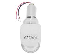 Keenso Sensor de Movimiento de Infrarrojos Humanos de Alta Sensibilidad Al Interruptor para el Reflector LED, Fácil de Instalar y Usar para Brillante Interno 155 * 58 * 47 Mm