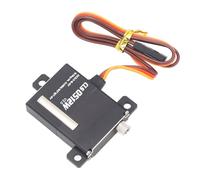 Keenso Servo RC, Servo de Alto par de Aleación de Aluminio con 5 Brazos para Robots y Aviones RC, par de 8,4 V 3,5 Kg, Engranaje de Metal Duradero