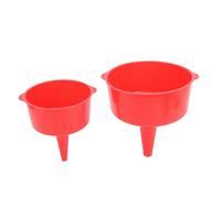 Keenso Set de Embudos de Plástico 2 Piezas, Embudo de Boca Ancha para