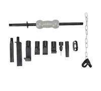 Keenso Set de Extractor de Abatidor de Martillo del Extractor de Abollador de Automóviles, Estructura de Acero de Carbono Forjado de Servicio Pesado, Amplia Aplicación, Fácil de Usar, Estuche de