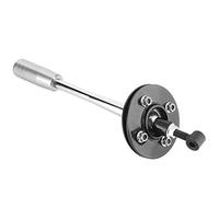 Keenso Shifter Corta Ajustable, Palanca de Cambios Corta con Modificación del Automóvil de la Perilla Adecuado para E30 E36 E46 E34 E39 Z3 1985-2010 (A (plata))