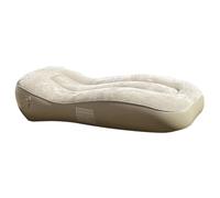 Keenso Sofá cama Inflable Individual PVC 55 x 185 x 76 cm con bolsa de almacenamiento con bomba, sillón hinchable portátil para acampar al aire libre, viaje, uso por los huéspedes