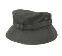 Keenso Sombrero Boonie, Sombrero para el Sol con Hebilla Ajustable, ala Corta, Sombrero de Cubo de Tela Oxford Impermeable para Viajes de Pesca, Selva (DE Verde)