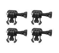 Keenso Soporte de Base de Clamp/Holder de Liberación Rápida Duradero con 4 Tornillos, Kit de Montaje Básico de Hebilla de Cámara de Fácil Instalación para Tablas de Remo, Surf