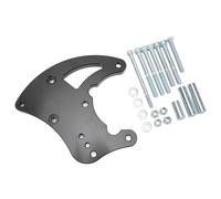 Keenso Soporte de CA de Montaje Alto, Kit de Soporte de Compresor de CA de Alta Estabilidad de Repuesto para LS LS1 LS2 LS3 LS6 Vortec Truck LQ, con Diseño Profesional para (BLACK)