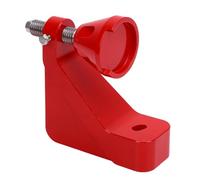 Keenso Soporte de Cilindro Maestro de Freno, Soporte de Acero de Aluminio Billet de Alta Resistencia con Herrajes de Acero Inoxidable, para 2015 2019 (rojo)