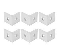Keenso Soporte de Cubierta de Aluminio Fuerte 90 ° para Suministro Industrial 10 PCS Corner de ángulo de Aluminio (2020)