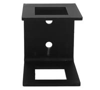 Keenso Soporte de Enganche de Remolque de 2 Pulgadas, Soporte de Almacenamiento de Enganche de Remolque de Acero Resistente con Acabado con Recubrimiento en Polvo, Organizador Montado en la Pared para