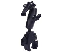 Keenso Soporte de GPS para Motocicleta, Abrazadera de Manillar de Nylon