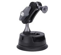 Keenso Soporte de Ventosa, Mecanismo de Bloqueo de Presión, Rotación de 360 Grados, Aleación de Aluminio, a Prueba de Golpes para Cámara de Acción con Cabezales de Bola Dobles para