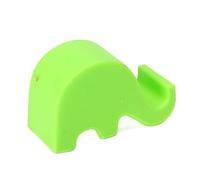 Keenso Soporte Duradero para Teléfono Móvil con Diseño de Elefante, Atractivo Soporte para Escritorio, Hogar, Oficina, Regalo para Todos, 6,5 X 2,7 X 4,2 Pulgadas (Green)