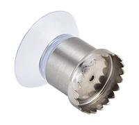 Keenso Soporte Magnético para, Fuerte Capacidad de Carga, Jabonera sin Perforaciones para Baño, Cocina, Acero Inoxidable 303 para Vidrio Esmerilado (jabonera minimalista)